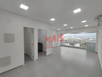Sala Comercial para venda ou aluguel, 42m² no Vila Mathias, Santos