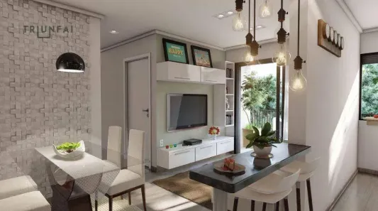 Apartamento com 2 Quartos à venda, 55m² no Vila Domingues, Votorantim