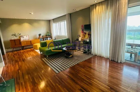 Apartamento com 4 Quartos para venda ou aluguel, 207m² no Jardim Morumbi, São Paulo
