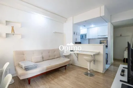 Flat com 1 Quarto à venda, 39m² no Moema, São Paulo