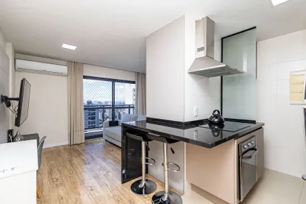 Apartamento com 1 Quarto para alugar, 28m² no Rebouças, Curitiba