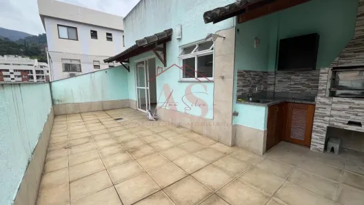 Cobertura com 2 Quartos para alugar, 70m² no Agriões, Teresópolis