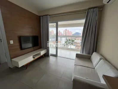 Apartamento com 1 Quarto para alugar, 55m² no Ponta da Praia, Santos