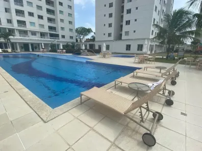 Apartamento com 3 Quartos para alugar, 70m² no Centro, Lauro de Freitas