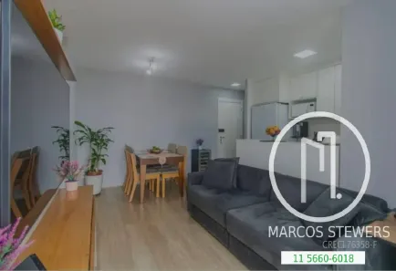 Apartamento com 2 Quartos à venda, 61m² no Campininha, São Paulo