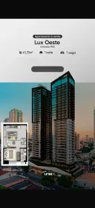 Apartamento com 1 Quarto à venda, 42m² no Setor Oeste, Goiânia