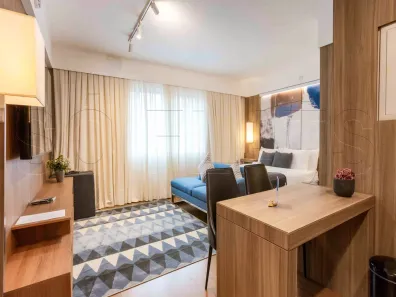 Flat com 1 Quarto para alugar, 30m² no Indianópolis, São Paulo
