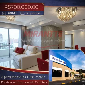 Apartamento com 3 Quartos à venda, 68m² no Casa Verde, São Paulo