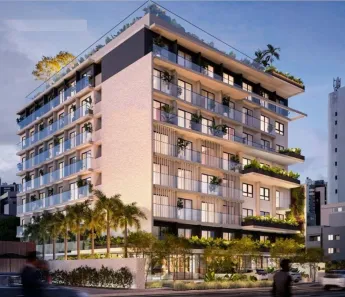 Flat com 1 Quarto à venda, 24m² no Cabo Branco, João Pessoa