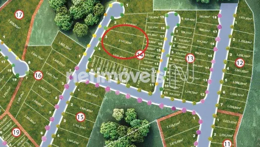 Lote/Terreno à venda, 2147m² no Santa Fé, Betim
