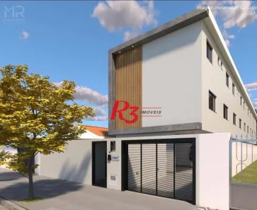 Casa de Condomínio com 2 Quartos à venda, 90m² no Vila Mathias, Santos
