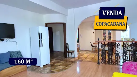 Apartamento com 4 Quartos à venda, 160m² no Copacabana, Rio de Janeiro