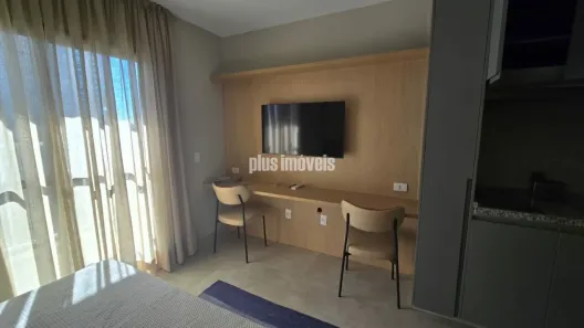 Apartamento com 1 Quarto para alugar, 26m² no Santo Amaro, São Paulo