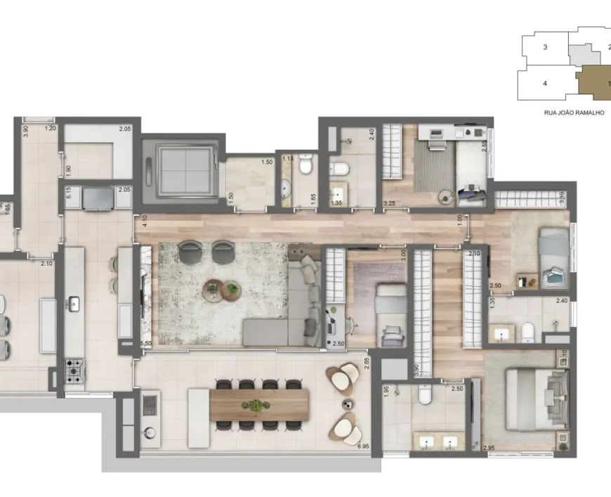 MAISON CYRELA PERDIZES - APARTAMENTOS no Perdizes, São Paulo