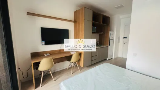 Apartamento com 1 Quarto para alugar, 29m² no Vila Clementino, São Paulo