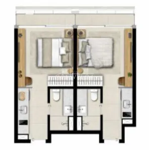 Apartamento com 2 Quartos à venda, 48m² no Leblon, Rio de Janeiro