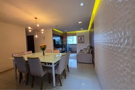 Apartamento com 3 Quartos à venda, 95m² no Gruta de Lourdes, Maceió