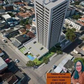 Apartamento com 3 Quartos à venda, 61m² no Zumbi, Recife