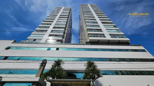 Apartamento com 2 Quartos para alugar, 77m² no Canto do Forte, Praia Grande