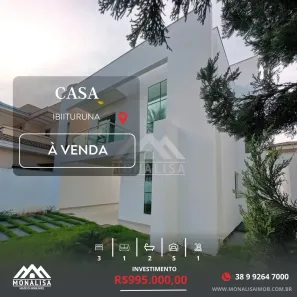 Casa com 3 Quartos à venda, 200m² no Ibituruna, Montes Claros