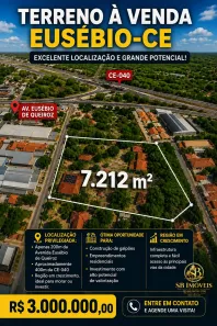 Lote/Terreno à venda, 7212m² no Lagoinha, Eusébio