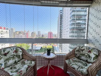 Apartamento com 2 Quartos à venda, 80m² no Canto do Forte, Praia Grande