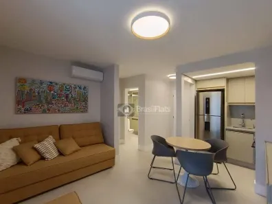 Flat com 1 Quarto para alugar, 35m² no Cerqueira César, São Paulo