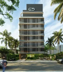 Apartamento com 1 Quarto à venda, 17m² no Cabo Branco, João Pessoa