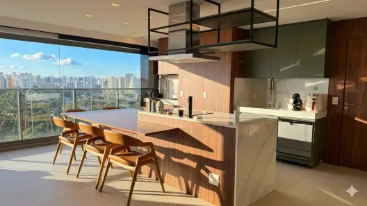 Apartamento com 2 Quartos para alugar, 142m² no Jardim Morumbi, São Paulo
