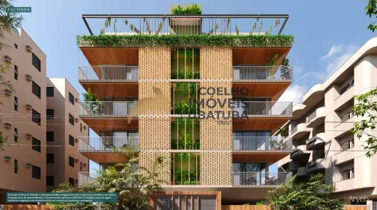 Apartamento com 1 Quarto à venda, 48m² no Tenório, Ubatuba