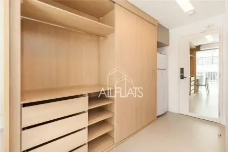 Apartamento com 1 Quarto para alugar, 20m² no Bela Vista, São Paulo