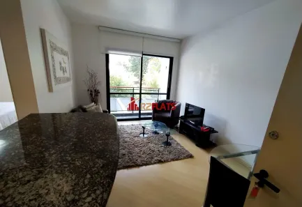Flat com 1 Quarto para alugar, 40m² no Pinheiros, São Paulo