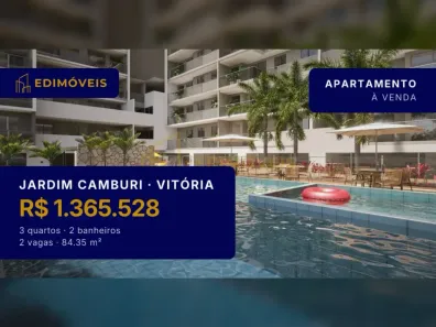Apartamento com 3 Quartos à venda, 84m² no Jardim Camburi, Vitória