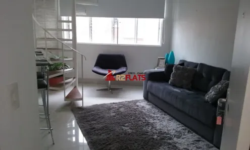 Flat com 1 Quarto para alugar, 54m² no Vila Nova Conceição, São Paulo