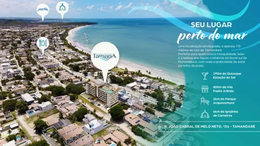 Apartamento com 1 Quarto à venda, 20m² no Tamandaré, Tamandaré