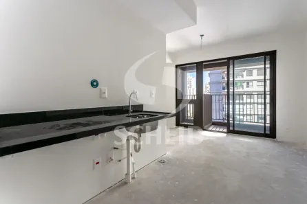 Flat com 1 Quarto à venda, 26m² no Santo Amaro, São Paulo