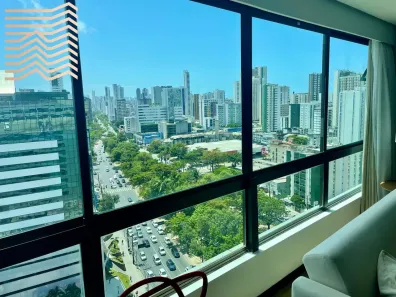 Flat com 1 Quarto para alugar, 40m² no Boa Viagem, Recife