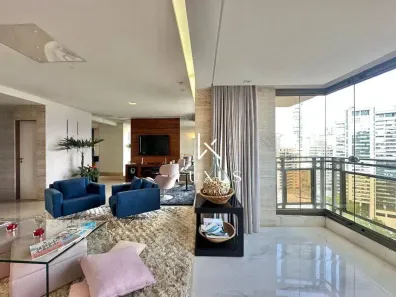 Apartamento com 4 Quartos para alugar, 213m² no Vila da Serra, Nova Lima