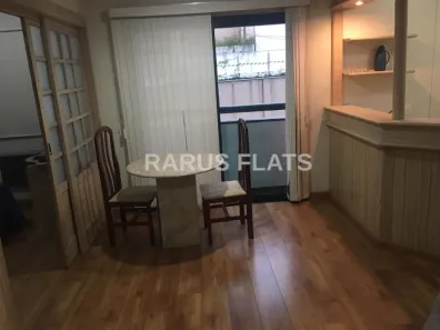 Flat com 1 Quarto para alugar, 40m² no Itaim Bibi, São Paulo