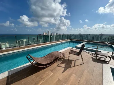 Flat com 1 Quarto para alugar, 34m² no Boa Viagem, Recife
