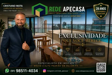 Cobertura com 4 Quartos à venda, 445m² no Umarizal, Belém