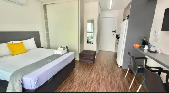 Apartamento com 1 Quarto para alugar, 25m² no Vila Clementino, São Paulo