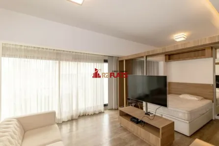 Flat com 1 Quarto para alugar, 53m² no Itaim Bibi, São Paulo