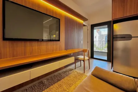 Apartamento com 1 Quarto para alugar, 52m² no Jardim das Acácias, São Paulo