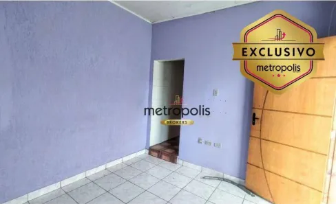 Casa com 1 Quarto à venda, 60m² no Olímpico, São Caetano do Sul