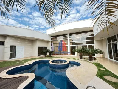 Casa de Condomínio com 3 Quartos para alugar, 433m² no Jardim Portal da Colina, Americana