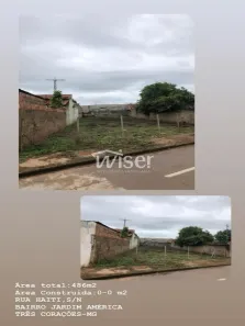 Lote/Terreno à venda, 486m² no Jardim América, Três Corações