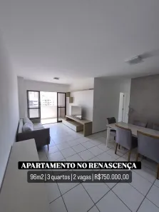 Apartamento com 3 Quartos à venda, 96m² no Renascença, São Luís