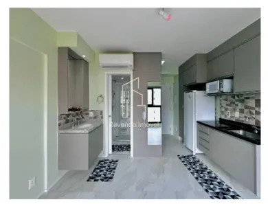 Apartamento com 1 Quarto para alugar, 19m² no Moema, São Paulo