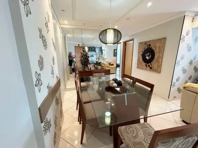 Apartamento com 3 Quartos para alugar, 143m² no Boqueirão, Praia Grande